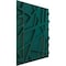 Ekena Millwork 19 5/8in. W x 19 5/8in. H Evergreen EnduraWall Decorative 3D Wall Panel Covers 2.67 Sq. Ft. WP20X20EGGLN - alternate 5